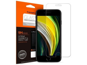 Szkło hartowane na telefon 9H Spigen Glas.tR SLIM HD do iPhone 6/6s/7/8/SE