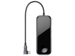 Baseus adapter HUB USB-C na 2xUSB 3.0 HDMI 4K Jack 3,5 Qi do Apple Watch