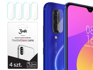 Szkło na kamerę 3mk Flexible Glass x4 obiektyw do Xiaomi Mi 9 Lite /Mi CC9