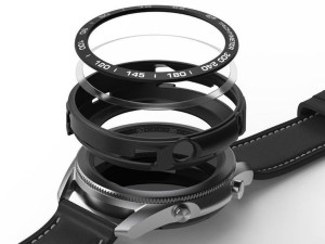 Etui i Nakładka Ringke Air & Bezel na tachymetr do Galaxy Watch 3 41mm Blac