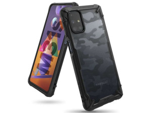 Etui Ringke Fusion X do Samsung Galaxy M31s Camo Black