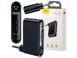 Odbiornik dźwięku Bluetooth 5.0 Baseus audio AUX mini jack do samochodu