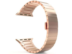 Bransoleta Alogy Stainless Steel Pasek stal do Apple Watch 1/2/3/4/5/6/7/8/