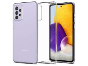 Etui Spigen Liquid Crystal do Samsung Galaxy A72 Crystal Clear
