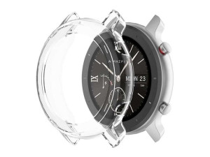 Silikonowe etui ochronne obudowa TPU Alogy do Amazfit GTR 47mm Przezroczyst
