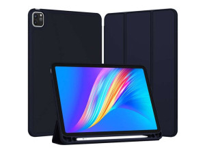 Etui z klapką obudowa Alogy Smart Case Pencil do iPad Pro 12.9 2021 Granato