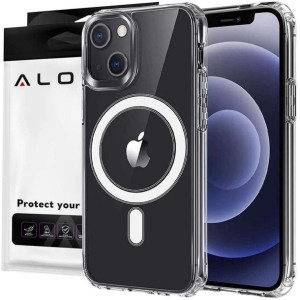 Etui do MagSafe Ultra Slim Mag Alogy do Qi do Apple iPhone 13 6.1 Przezrocz