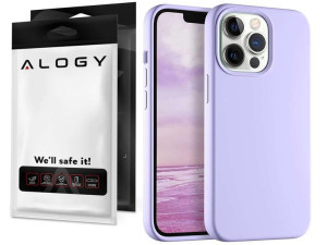 Etui ochronne do telefonu Alogy Thin Soft Case do iPhone 13 Pro Max Fioleto