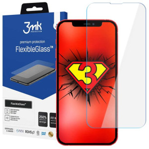 3mk Szkło hybrydowe ochronne Flexible Glass 7H do Apple iPhone 13 / 13 Pro