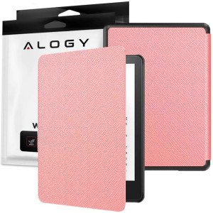 Etui Alogy Smart Case do Kindle Paperwhite 5/ V (11 gen.) Różowy
