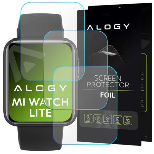 3x Folia hydrożelowa ochronna na ekran Alogy Hydrogel do Xiaomi Mi Watch Li
