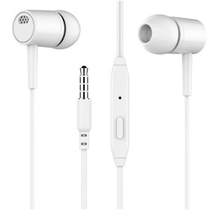 Słuchawki przewodowe Alogy In-Ear Earphones Stereo ze złączem miniJack Biał