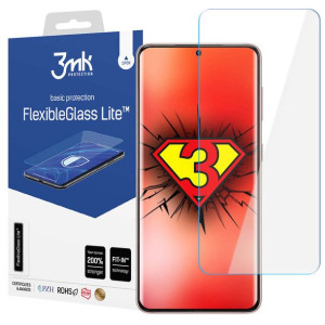Niepękające szkło hybrydowe 3mk Flexible Glass Lite do Samsung Galaxy S21 F