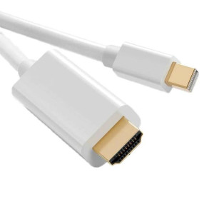 Kabel przewód 1,8m Thunderbolt DP DisplayPort do HDMI Adapter 4k/30Hz 1080p