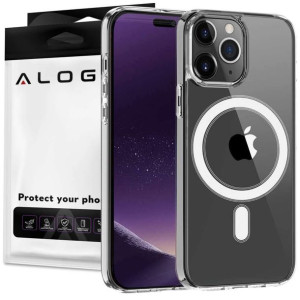 Etui do MagSafe Ultra Slim Mag Alogy do Qi do Apple iPhone 14 Pro Przezrocz