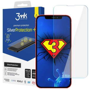 Folia antywirusowa na cały ekran Silver Protection 3mk 7H do Apple iPhone 1