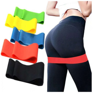 Gumy do ćwiczeń zestaw 5 sztuk Fitness Gumy taśmy Band
