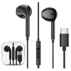 Słuchawki przewodowe douszne Vega Colors EarPods USB-C Type C NEW CHIP Czar