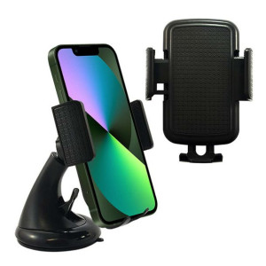 Uchwyt samochodowy Uniwersalny Holder do auta na telefon szybę/ deskę Black