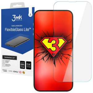 Niepękające szkło hybrydowe 3mk Flexible Glass Lite do Apple iPhone 14 Plus