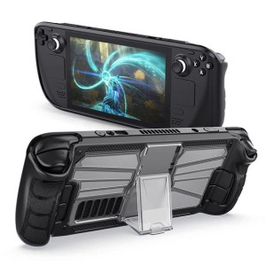 Tech-protect Defense Steam Deck Black/clear