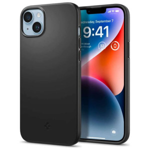 Etui obudowa cover Spigen Thin Fit do Apple iPhone 14 Black