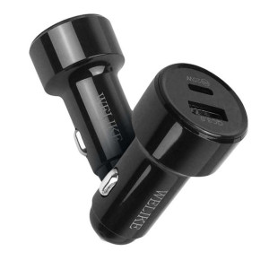 Ładowarka samochodowa USB Quick Charge QC 3.0 + USB-C typ C PD 20W 3.4A Pow