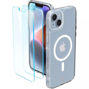 Etui Spigen Cyrill Shine Mag MagSafe do Apple iPhone 14 Glitter Clear