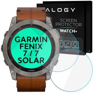 2x Szkło Hartowane ochronne na zegarek Garmin Fenix 7 / 7 Solar Alogy Scree