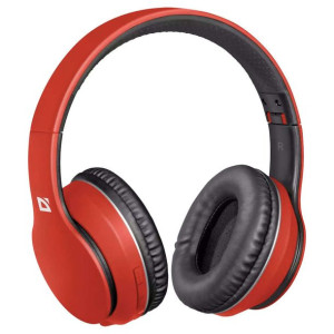 Słuchawki bezprzewodowe B580 Bluetooth 5.0 MP3 nauszne z mikrofonem czerwon