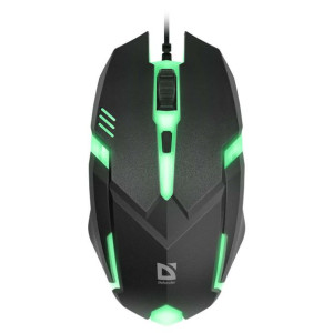 Myszka gamingowa mysz komputerowa Defender Cyber MB-560L podświetlana LED 7