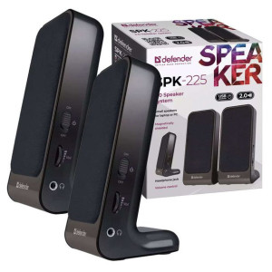 Głośniki komputerowe do laptopa PC mini Jack 3.5mm Defender SPK-225 4W USB