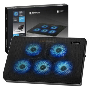 Podkładka chłodząca podstawka pod laptopa Notebooka podświetlenie LED 15.6