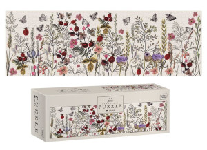 Puzzle panoramiczne 1000 Flowers 1 Interdruk