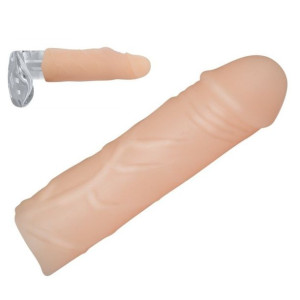 Nakładka Na Penisa + 3cm Dłuższy Grubszy Penis