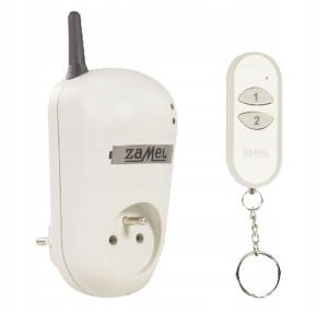 Gniazdo zdalnie sterowane z pilotem RWG-01K Zamel