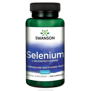 Swanson Selen Select 100mcg 200 Kap