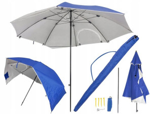 Parasol Plażowy Namiot Ogrodowy Składany Duży Xxl