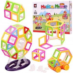 Klocki Magnetyczne Konstrukcyjne Magical Magnet