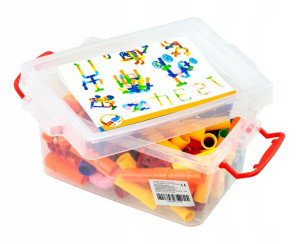 Klocki Rury Wodne Edukacyjne Konstrukcyjne Zestaw