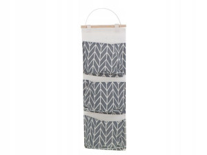 Organizer wiszący na ścianę zabawki 58x20cm szary