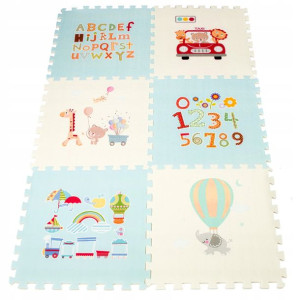 Puzzle piankowe mata dla dzieci edukacyjna 177x118