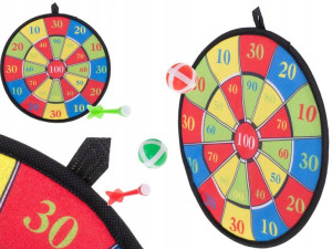 Rzutki dart rzucanie do celu tarcza 28cm na rzepy