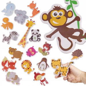 Zabawka do kąpieli wody zwierzątka piankowe puzzle