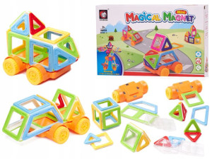 Klocki konstrukcyjne magnetyczne magical magnet 3D
