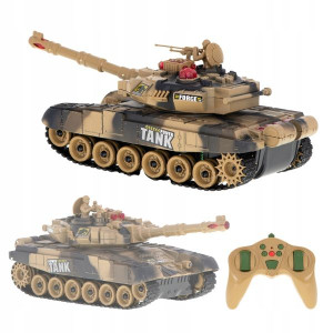 Czołg Rc Sterowany Strzelający 9995 Big War Tank