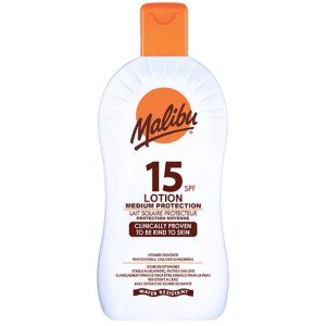 Malibu Protective Lotion SPF15 Wodoodporny Balsam 400ml