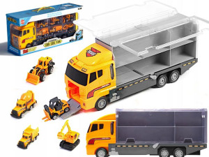 Ciężarówka Tir Transporter Auta Maszyny Budowlane