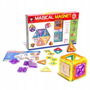 Klocki magnetyczne konstrukcyjne 3D magical magnet