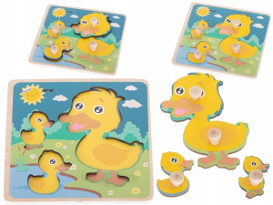 Puzzle Drewniane Układanka Edukacyjna Dla Dzieci